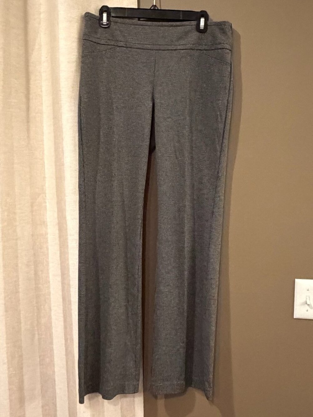77th Avenue New York & Co. Houndstooth Career Collection Trouser, Size Medium